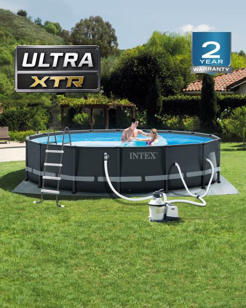 intex Ultra XTR® Frame Above Ground Pool w/ Sand Filter Pump - 16' x 48"