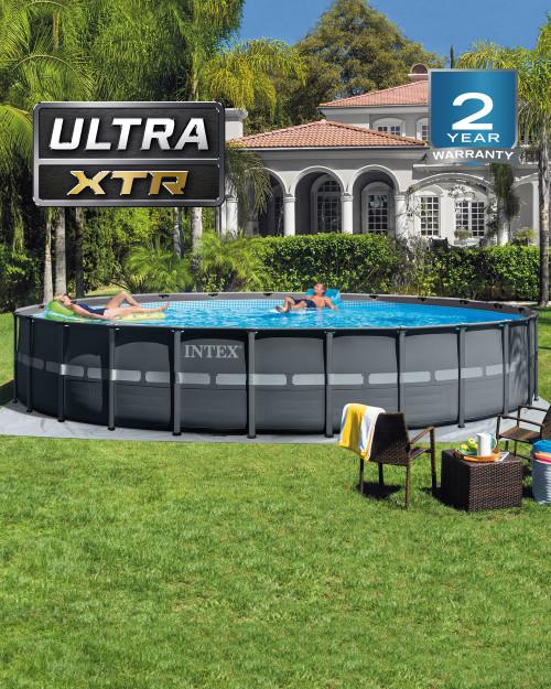 intex Ultra XTR® Frame Above Ground Pool w/ Sand Filter Pump - 24' x 52"