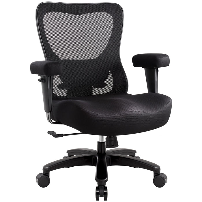 Intimate Wm Heart Big And Tall Office Chair 500lbs Ergonomic Heavy Duty Mesh Desk Chair Executive Computer Chairs With Wide Thick Seat Adjustable Lumbar Support Flip-up Armrests