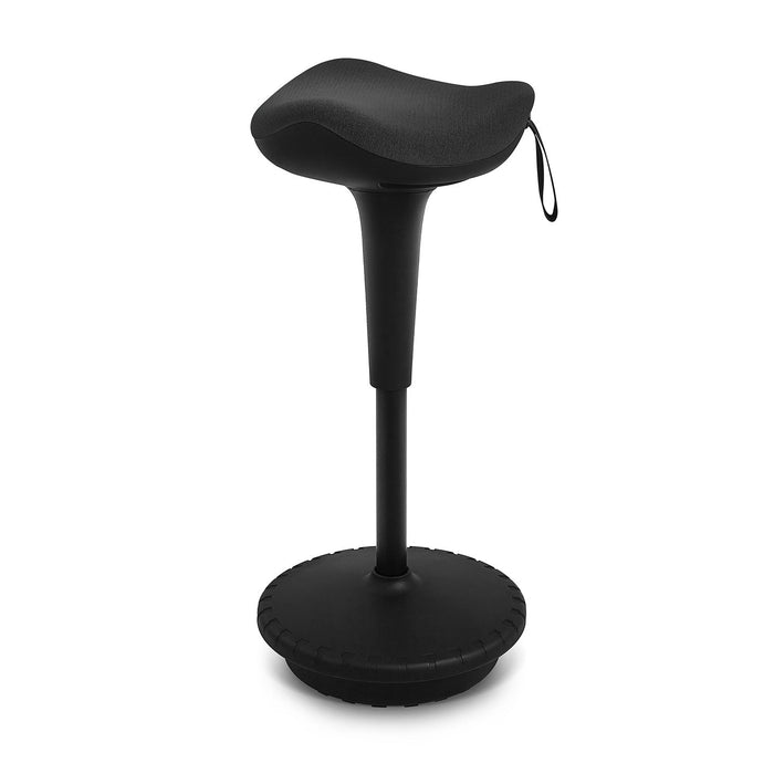 Intimate Wm Heart Mukava Saddle Office Bar Stool Fabric