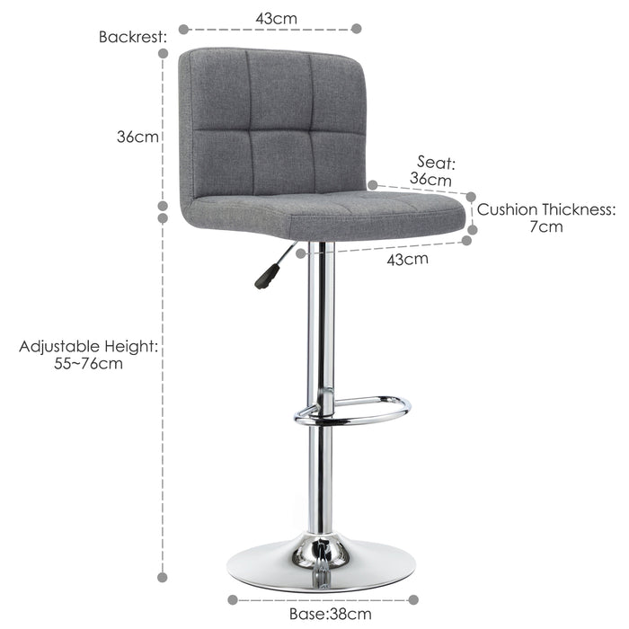 Intimate Wm Heart Toplo Modern Bar Office Stools Leather/Fabric