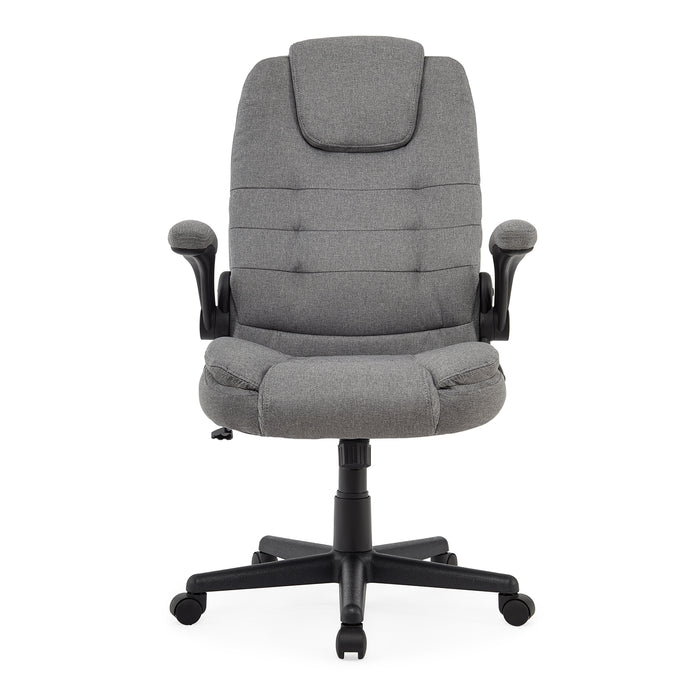 Intimate Wm Heart Trebleo Low Back Executive Fabric Chair Flip Up Armrest