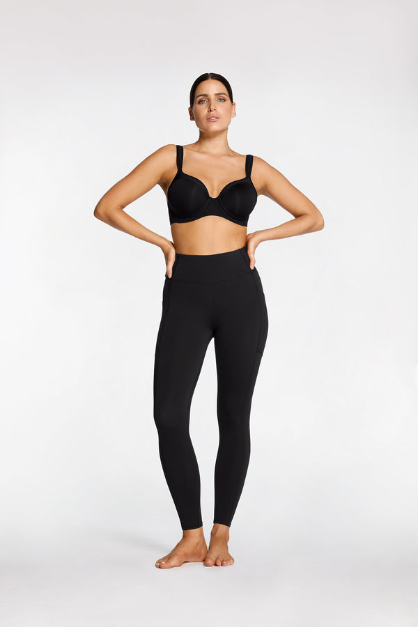 intimo ACTIVE CONTOUR BRA Black