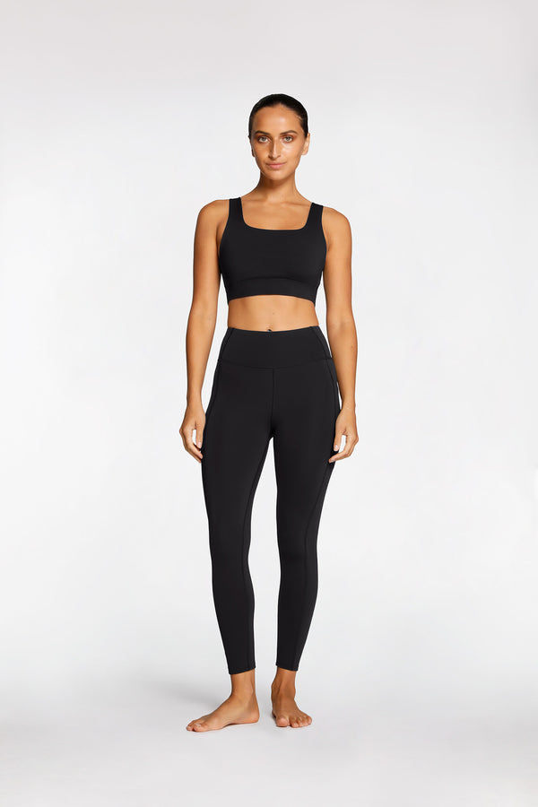intimo ACTIVE CROP Black