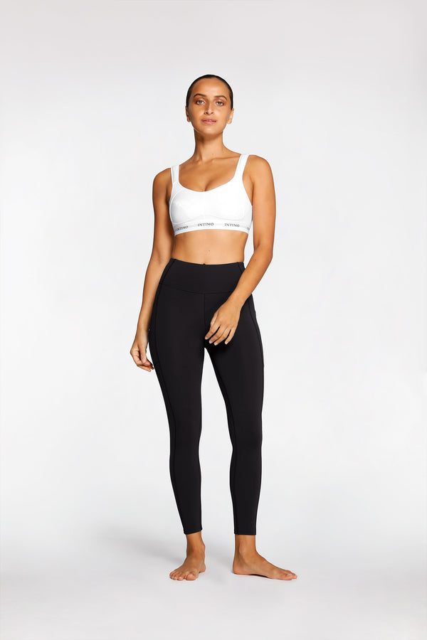 intimo ACTIVE CROSSBACK BRA White