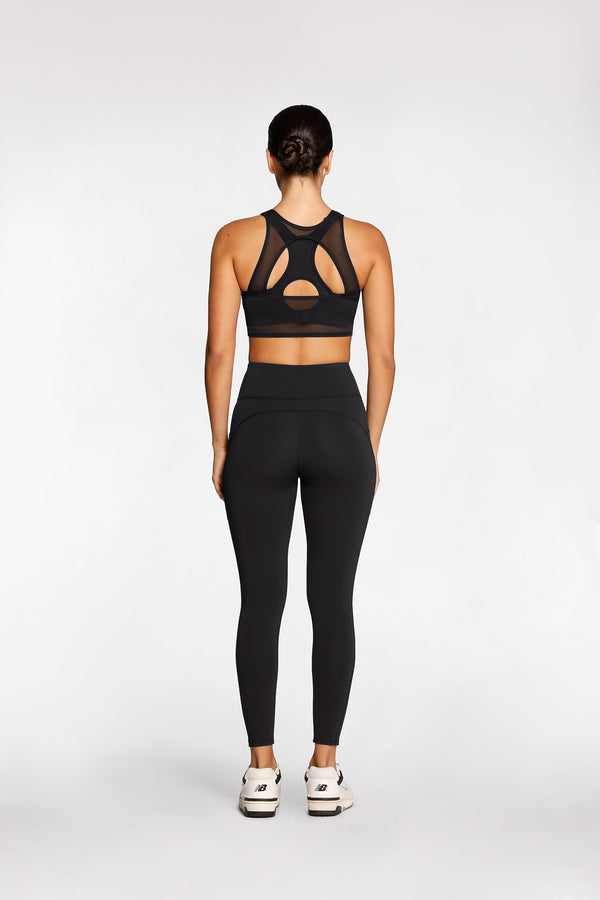 Intimo ACTIVE MESH CROP Black