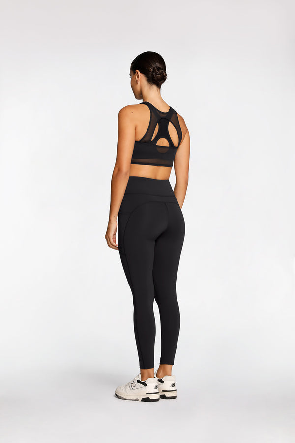 Intimo ACTIVE MESH CROP Black