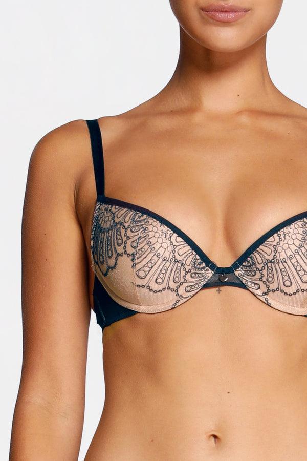 Intimo ALAYA PLUNGE CONTOUR BRA Night Sky