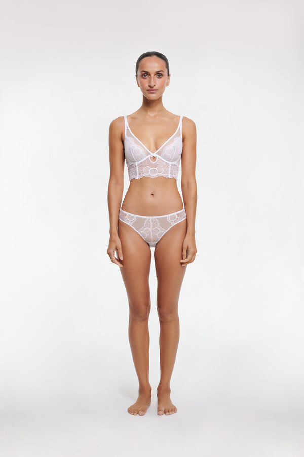 intimo AMOUR BIKINI BRIEF White