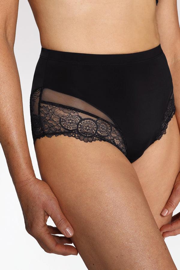Intimo AMOUR HIGH BRIEF Black