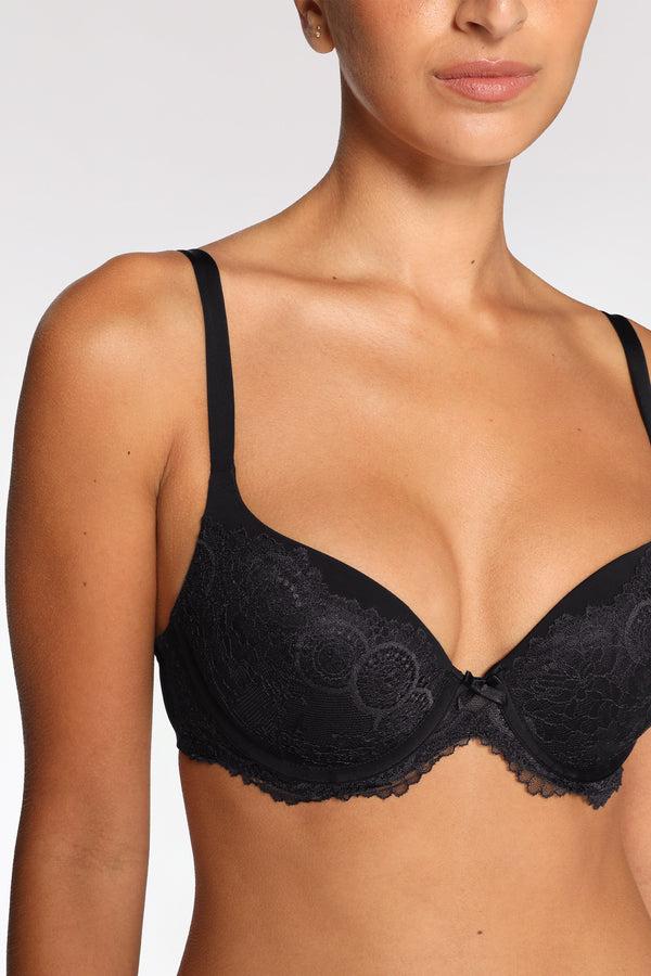 Intimo AMOUR PLUNGE CONTOUR BRA Black