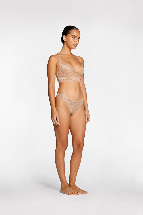 Intimo AMOUR PLUNGE SOFT CUP BRA Nougat