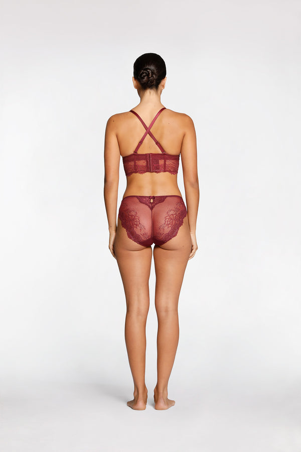 Intimo AMOUR PLUNGE SOFT CUP BRA Rouge