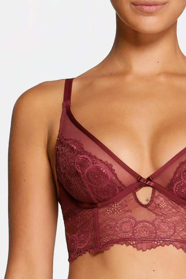 Intimo AMOUR PLUNGE SOFT CUP BRA Rouge