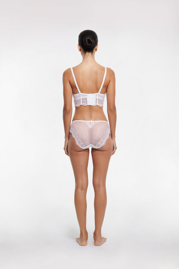 Intimo AMOUR PLUNGE SOFT CUP BRA White