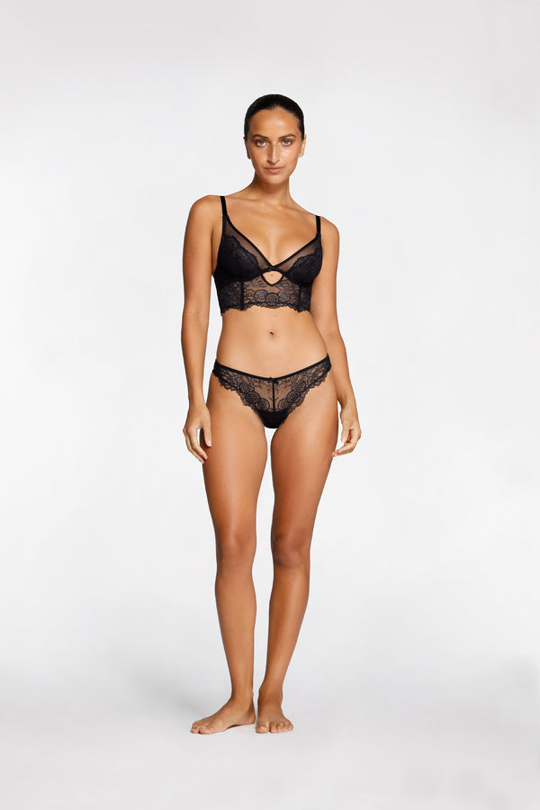 intimo AMOUR STRING Black