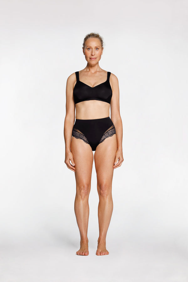 intimo AMOUR WIRELESS CONTOUR BRA Black