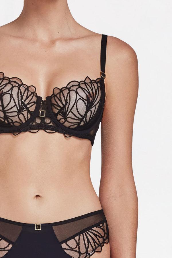 Intimo ARIANNE BALCONETTE BRA Black