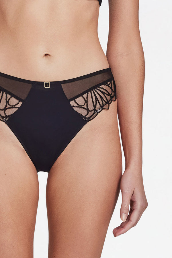 Intimo ARIANNE HIGH CUT BIKINI BRIEF Black