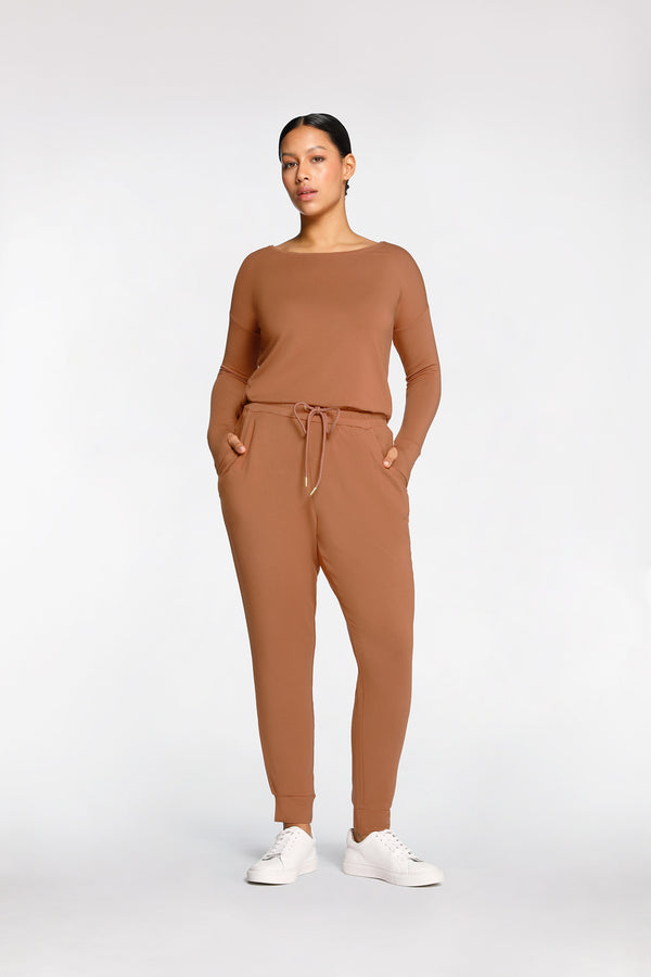 intimo ATHLEISURE PANT Russet