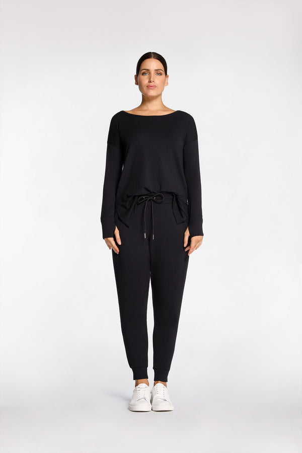 intimo ATHLEISURE SWEATER Black