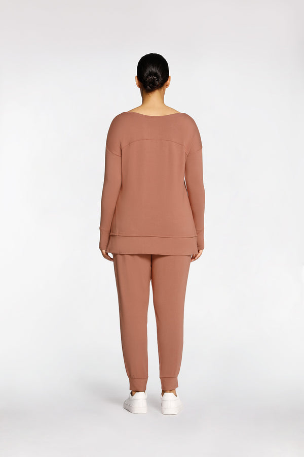 Intimo ATHLEISURE SWEATER Russet