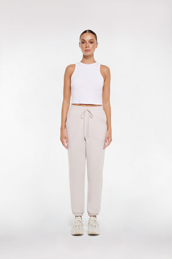 intimo ATHLEISURE TAPERED JOGGER Stone