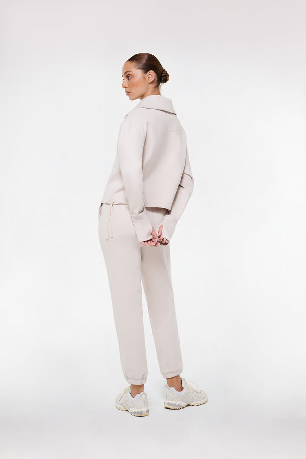 Intimo ATHLEISURE ZIP FRONT JUMPER Stone