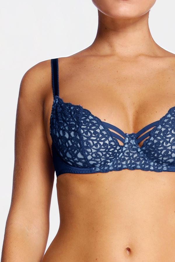 Intimo CARA BALCONETTE BRA Twilight Blue