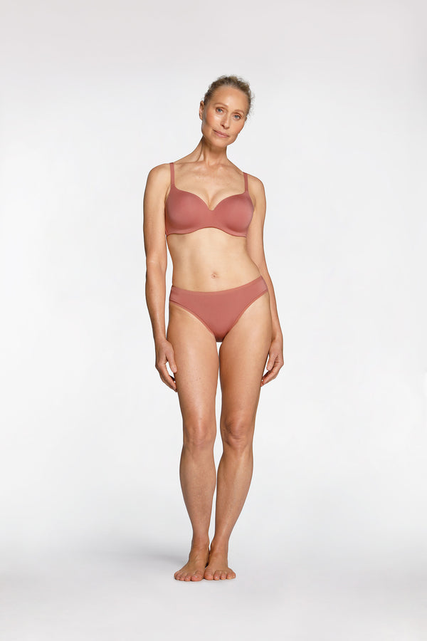 intimo COMFORT BIKINI BRIEF Canyon Rose