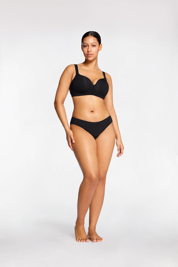 intimo COMFORT WIRELESS CONTOUR BRA Black