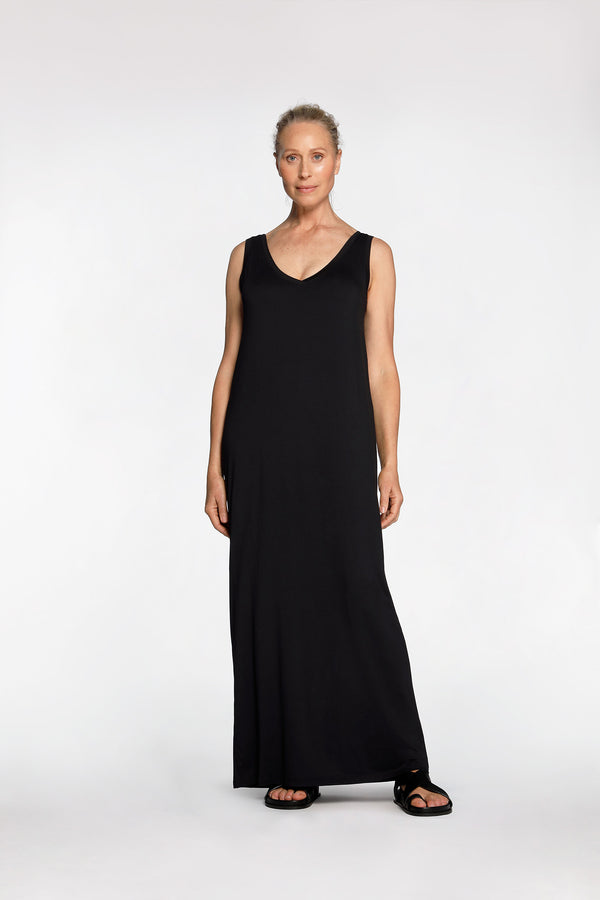 intimo CONVERTIBLE MAXI DRESS Black