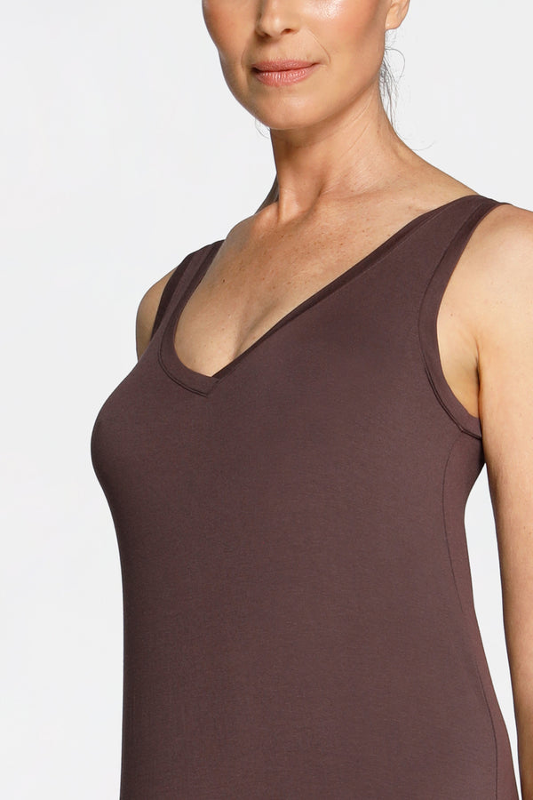 Intimo CONVERTIBLE MAXI DRESS Raisin