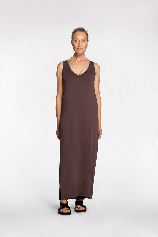 intimo CONVERTIBLE MAXI DRESS Raisin