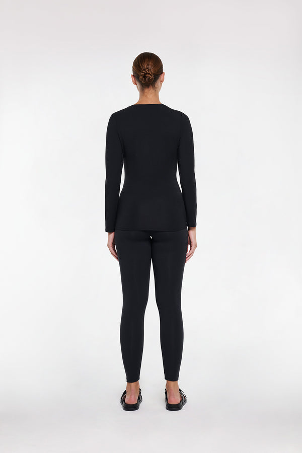 Intimo CREW NECK TOP Black