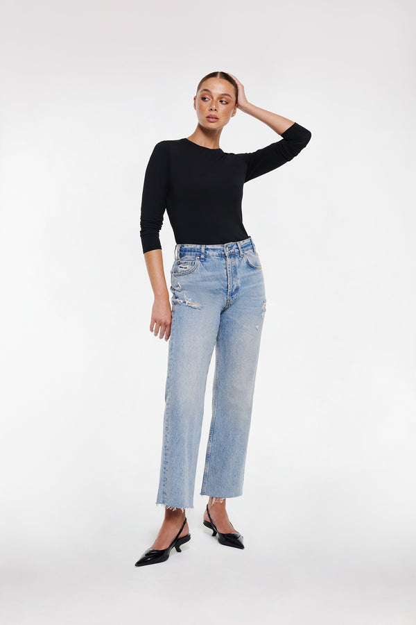 Intimo CREW NECK TOP Black