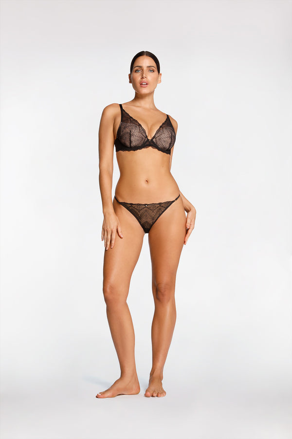 intimo DECOLETTE BIKINI BRIEF Black