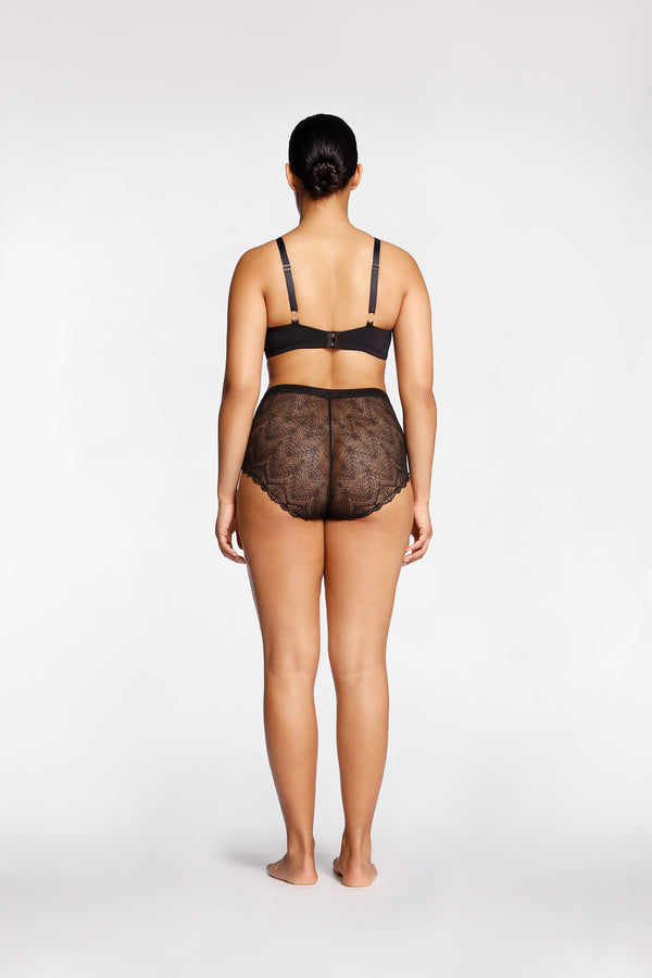 Intimo DECOLETTE PLUNGE CONTOUR BRA Black
