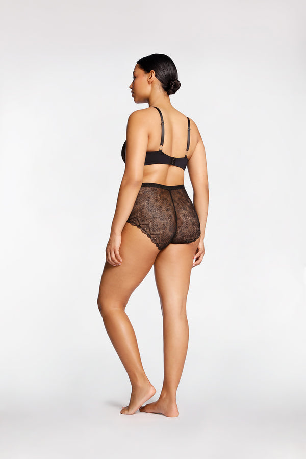 Intimo DECOLETTE PLUNGE CONTOUR BRA Black