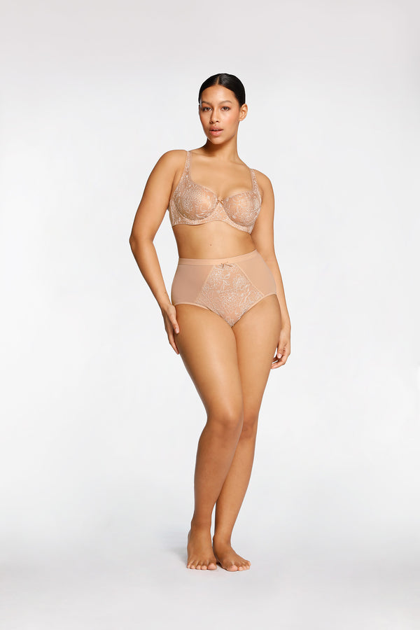 intimo ELISE HIGH BRIEF Nougat