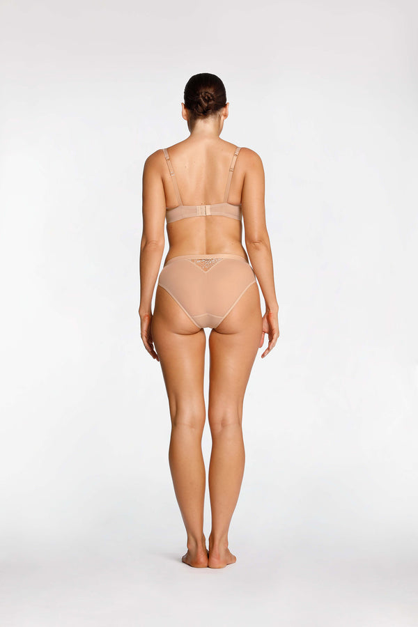 Intimo ELISE HIGH CUT BIKINI BRIEF Nougat