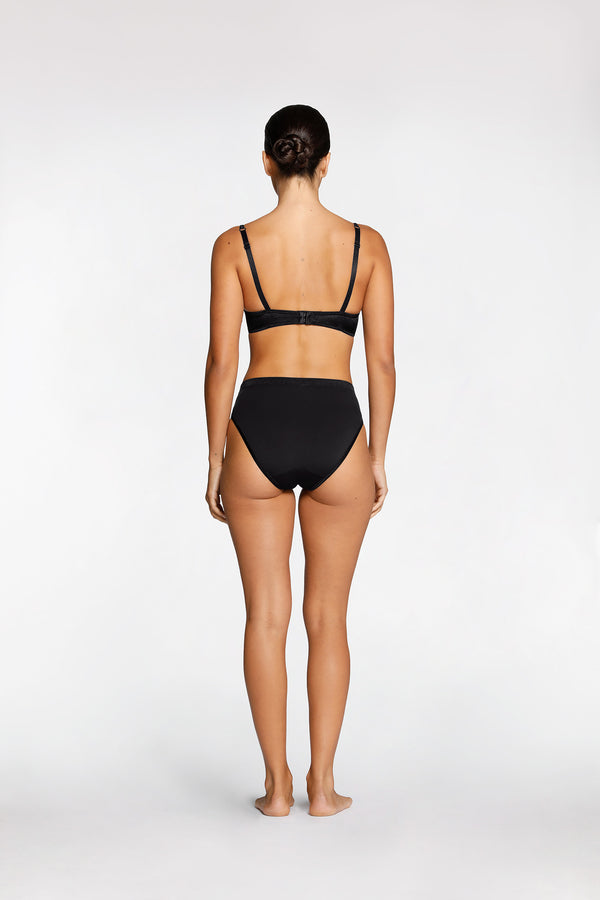 Intimo EVERYDAY HIGH BIKINI BRIEF Black
