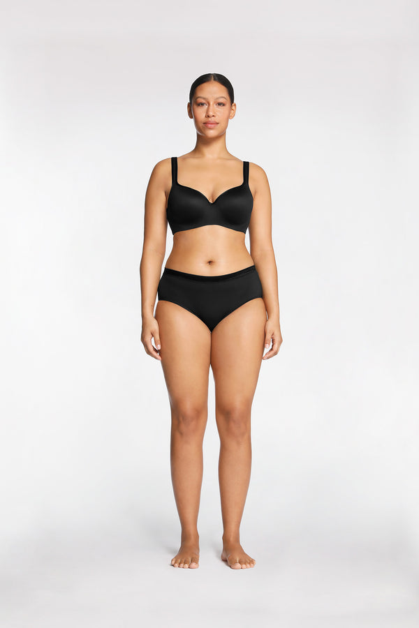 intimo EVERYDAY MIRACLE T SHIRT BRA Black