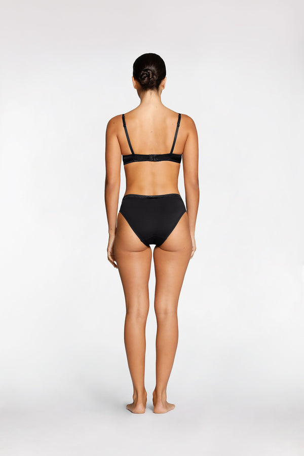 Intimo EVERYDAY PLUNGE PUSH UP BRA Black