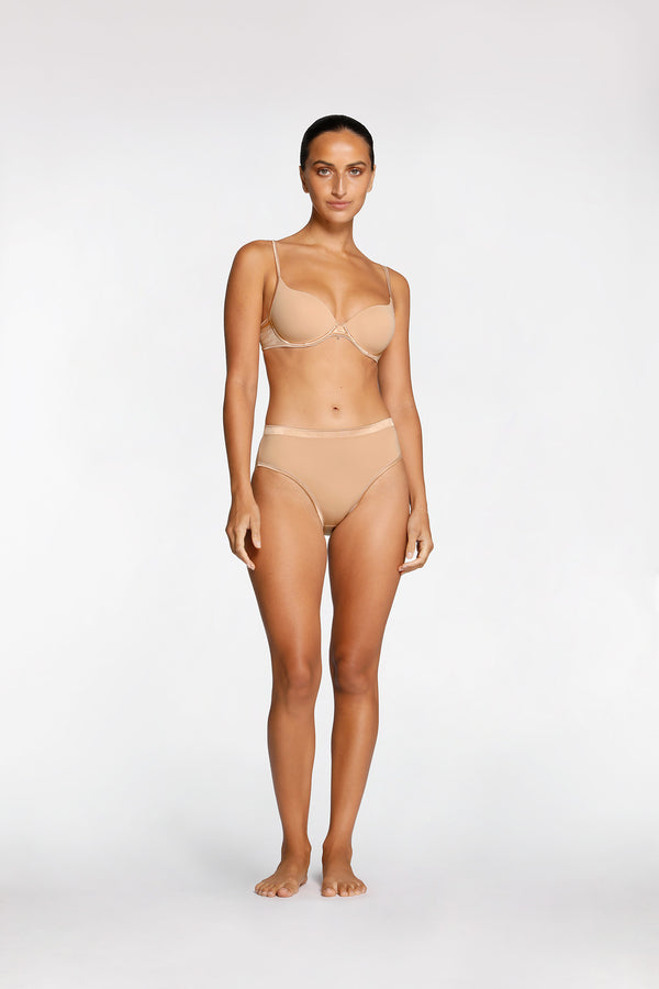 intimo EVERYDAY PLUNGE T SHIRT BRA Honey