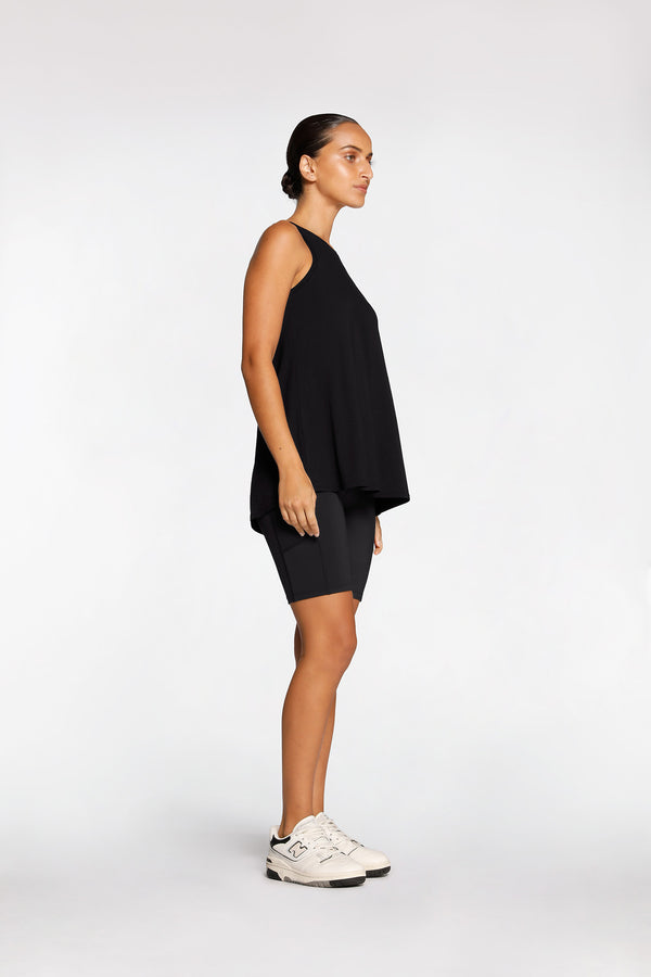 Intimo FLARED SINGLET Black