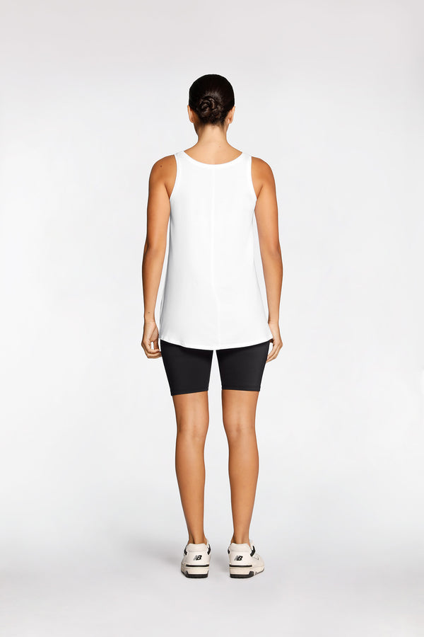 Intimo FLARED SINGLET White