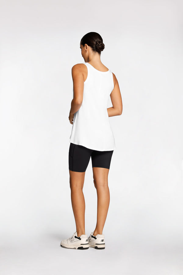 Intimo FLARED SINGLET White