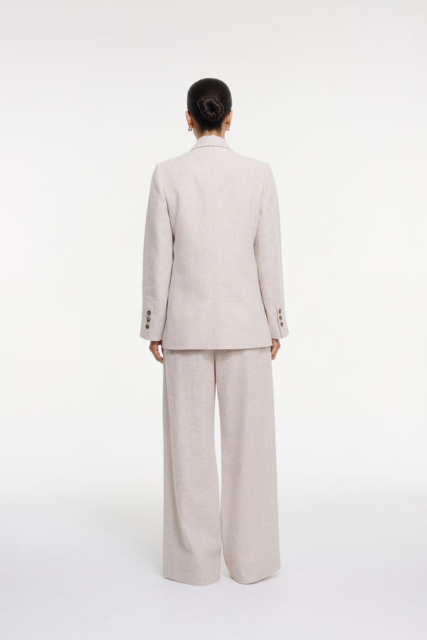 Intimo HERRINGBONE BLAZER Natural