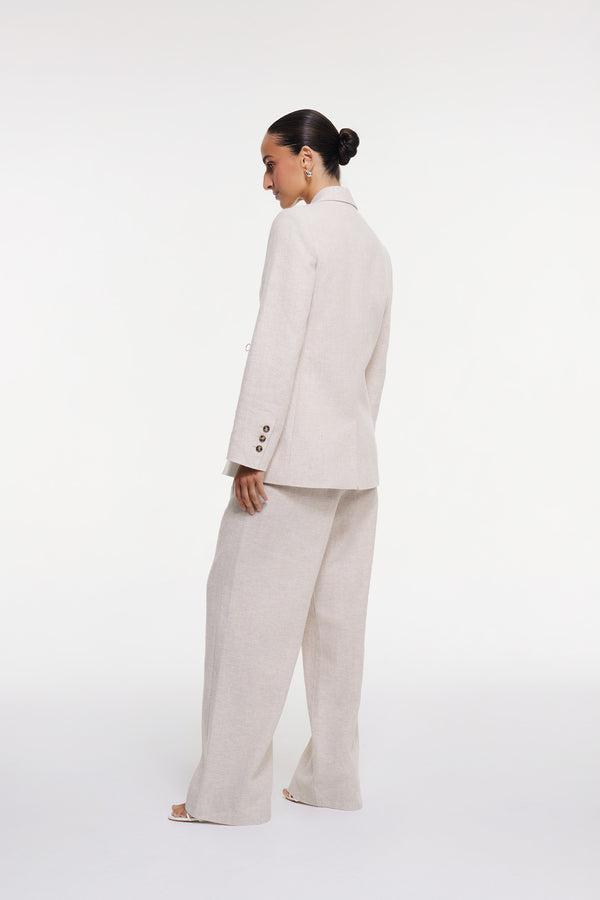 Intimo HERRINGBONE BLAZER Natural